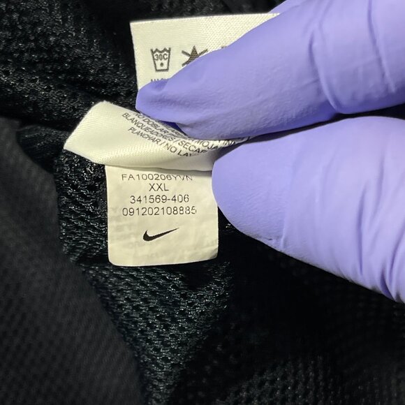 Nike The Athletic Dept. Mens Navy Windbreaker Track Jacket US XXL‎ Gorpcore - Picture 12 of 13